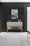 Hanah Home Luxe - Tocador Travertino y Dorado